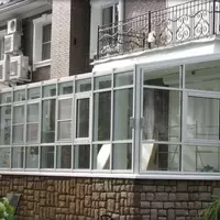 Установка под ключ алюминиевого окна для лоджии в Москве от компании «Лучшие окна»